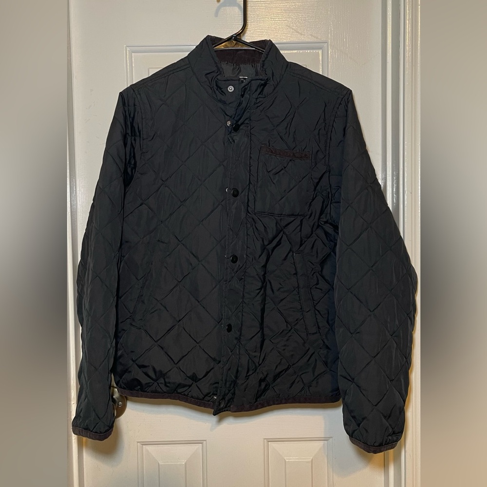 BOYS HUSKY ZIP AND BUTTON DOWN LIGHTWEIGHT JACKET